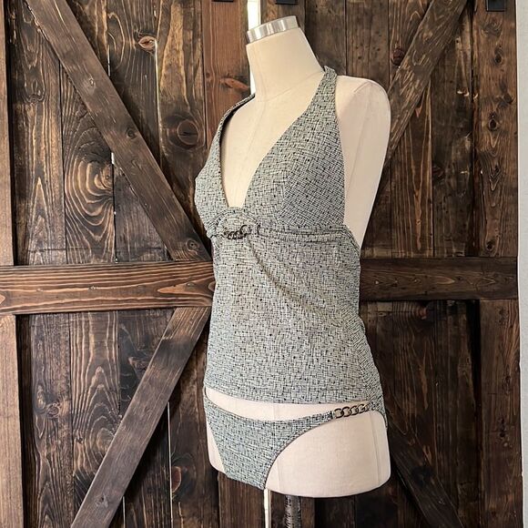 Maia Tankini swimsuit set 3 piece set Large - Picture 3 of 15